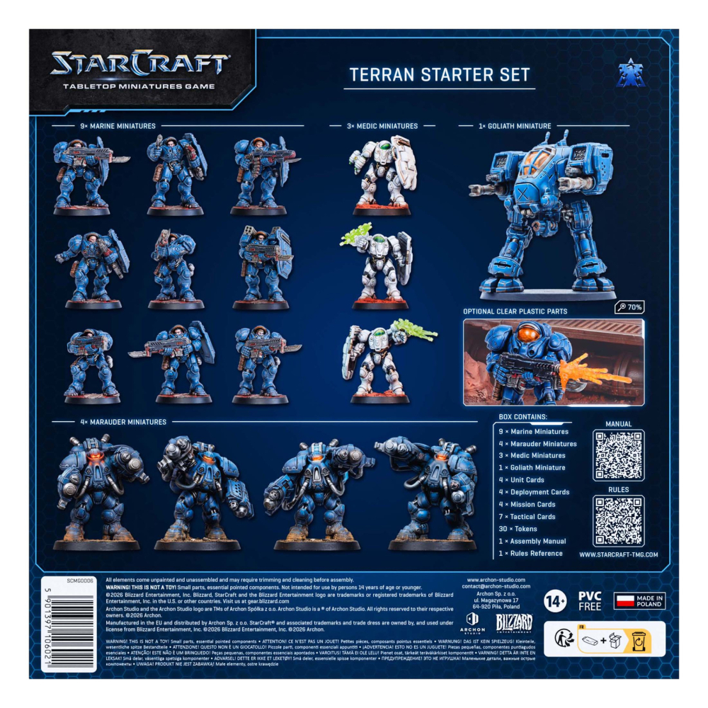 StarCraft Terran Starter Set - 17 Miniaturi [3]