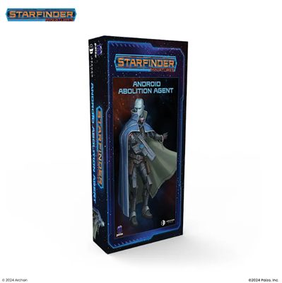 Starfinder Miniatures: Android Abolitionist Agent [1]