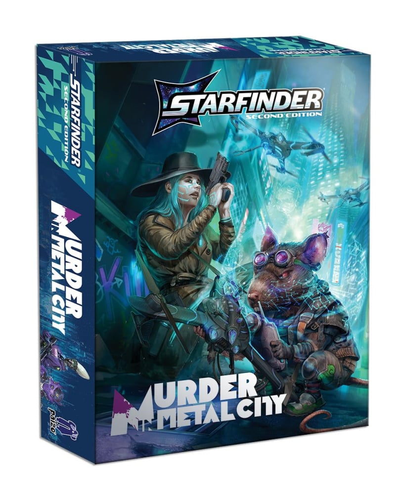 Starfinder: Murder in Metal City Deluxe Adventure (Engleza) [1]