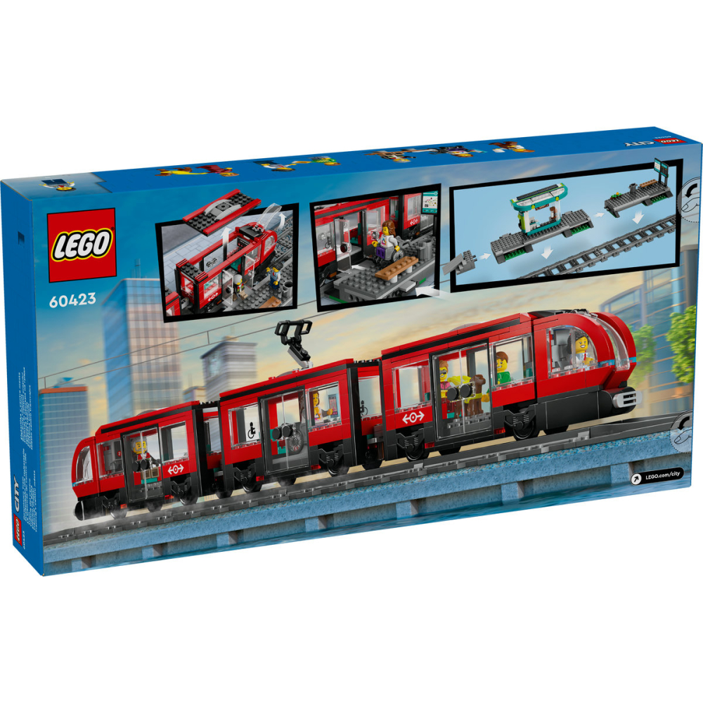 LEGO City Statie si tramvai in centrul orasului 60423 [3]