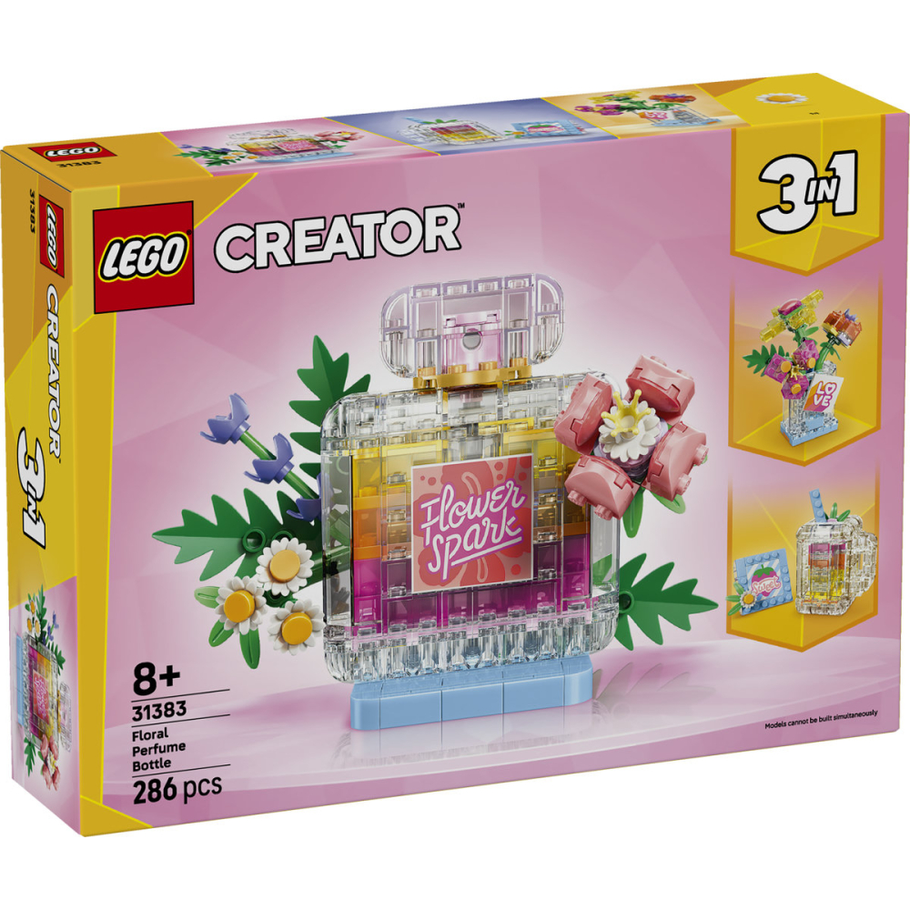 Sticlă de parfum cu flori decorativă [2]