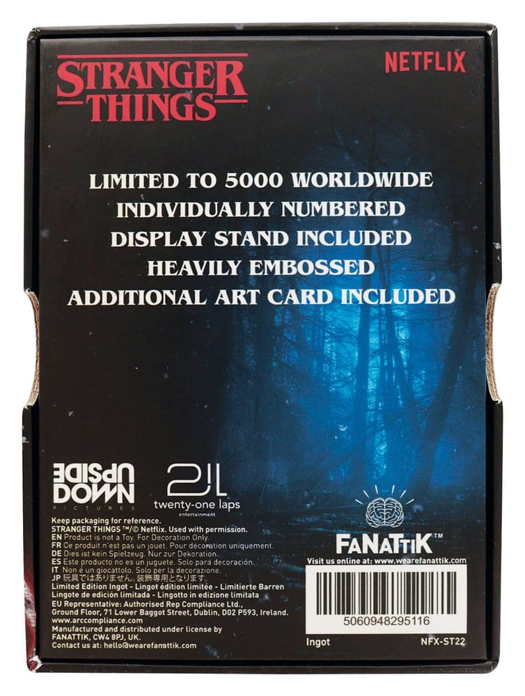 Stranger Things 5 Ingot Vecna Lives Limited Edition [4]