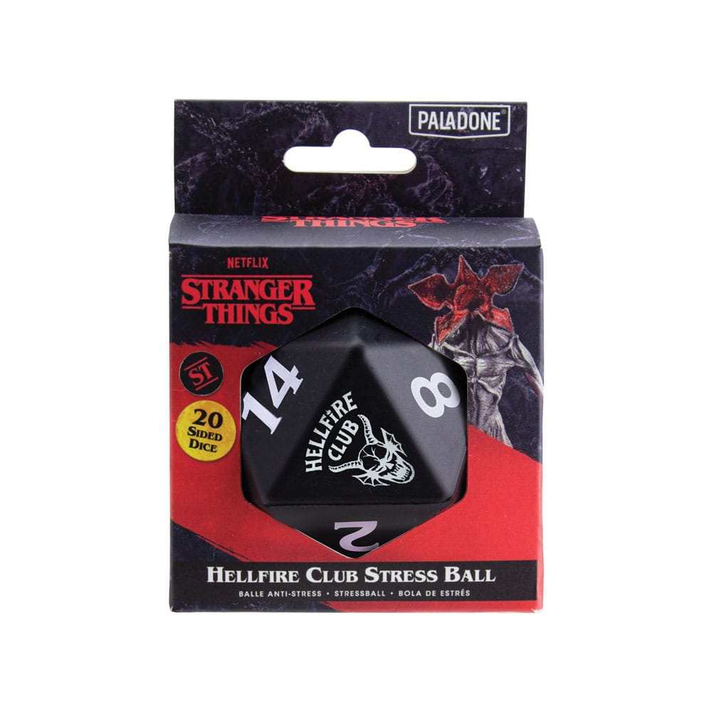 Stranger Things 5 Stress Ball Hellfire Club D20 [2]