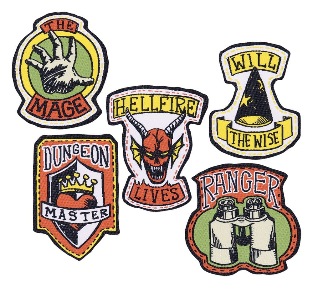 Stranger Things Fabric Patches 5-Pack [9]