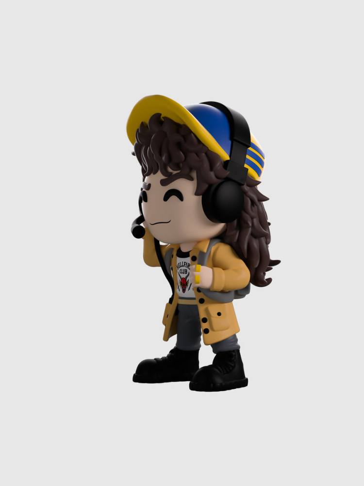 Figurina Youtooz Stranger Things Headset Dustin 13 cm in cutie cu fereastra [4]