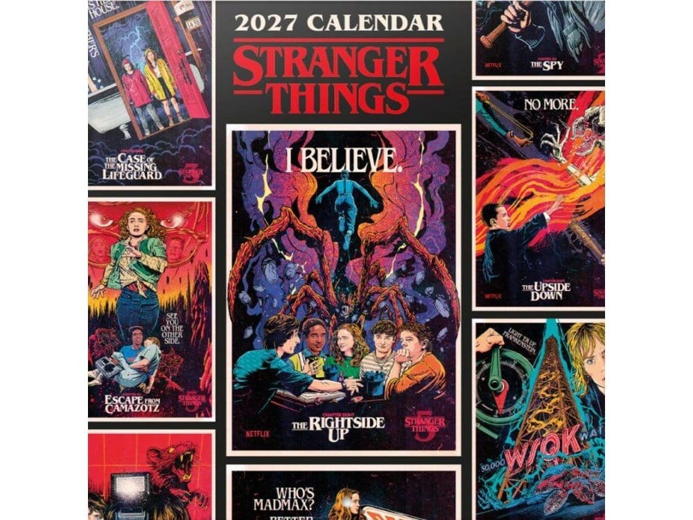 Stranger Things Wall Calendar 2027 30 x 30 cm [3]