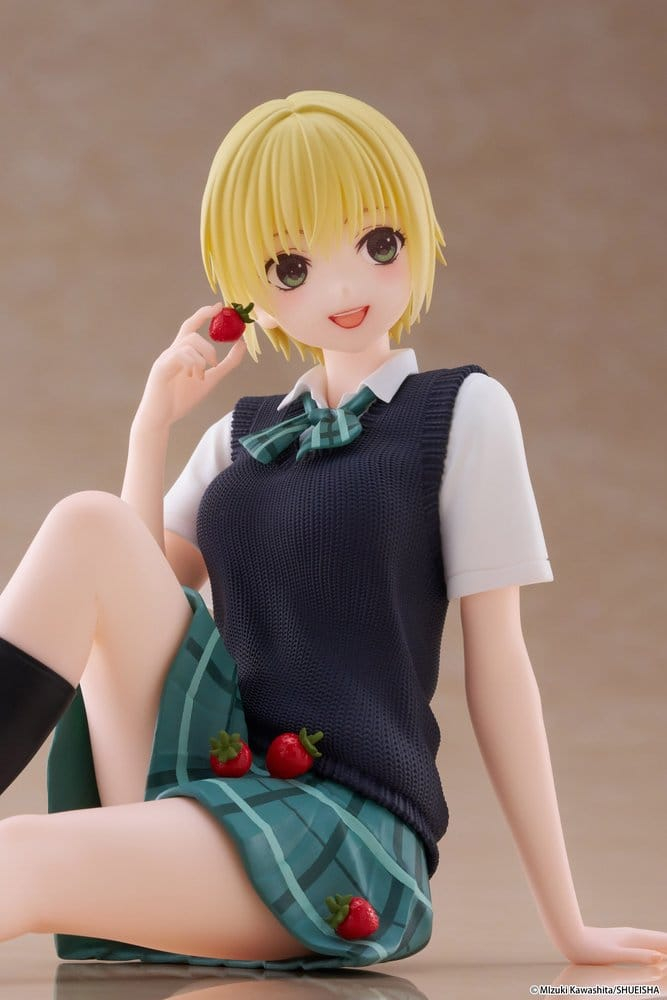 Strawberry 100% Desktop Cute PVC Figure Tsukasa Nishino (School uniform Ver.) 13 cm [3]