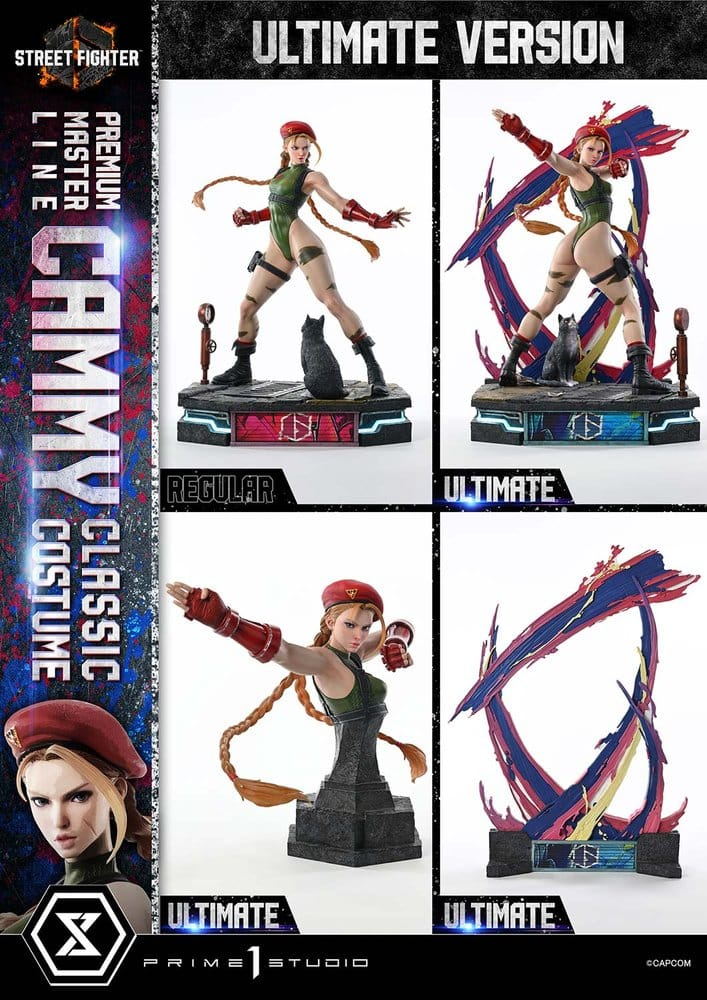 Street Fighter 6 Premium Masterline Statue 1/4 Cammy Classic Costume Ultimate Bonus Version 54 cm [9]