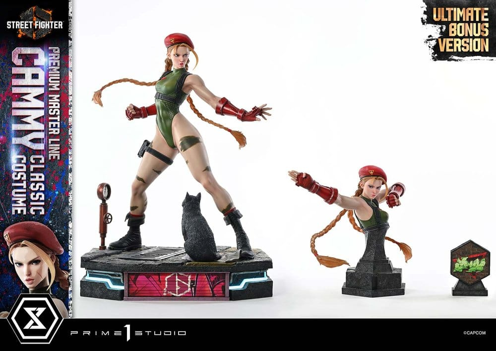 Street Fighter 6 Premium Masterline Statue 1/4 Cammy Classic Costume Ultimate Bonus Version 54 cm [3]