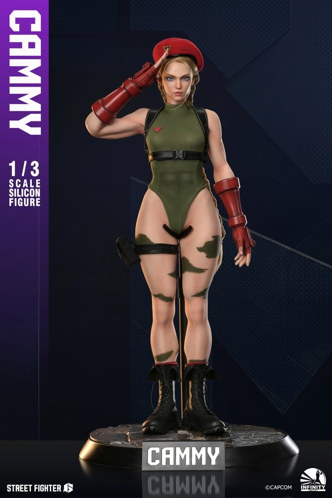 Street Fighter 6 Silicone Action Figure 1/3 Cammy 65 cm [21]