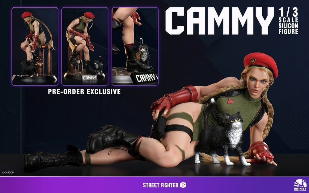 Street Fighter 6 Silicone Action Figure 1/3 Cammy 65 cm [19]