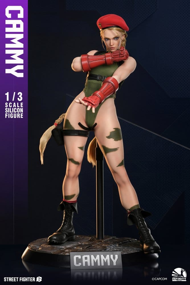 Street Fighter 6 Silicone Action Figure 1/3 Cammy 65 cm [2]