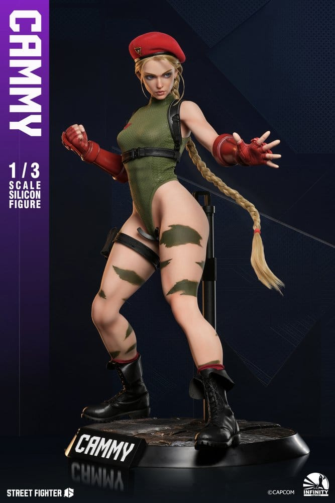 Street Fighter 6 Silicone Action Figure 1/3 Cammy 65 cm [4]