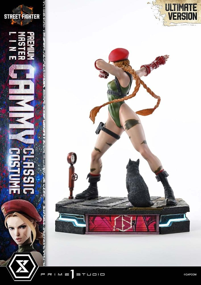 Street Fighter 6 Ultimate Premium Masterline Statue 1/4 Cammy Classic Costume Ultimate Version 54 cm [12]