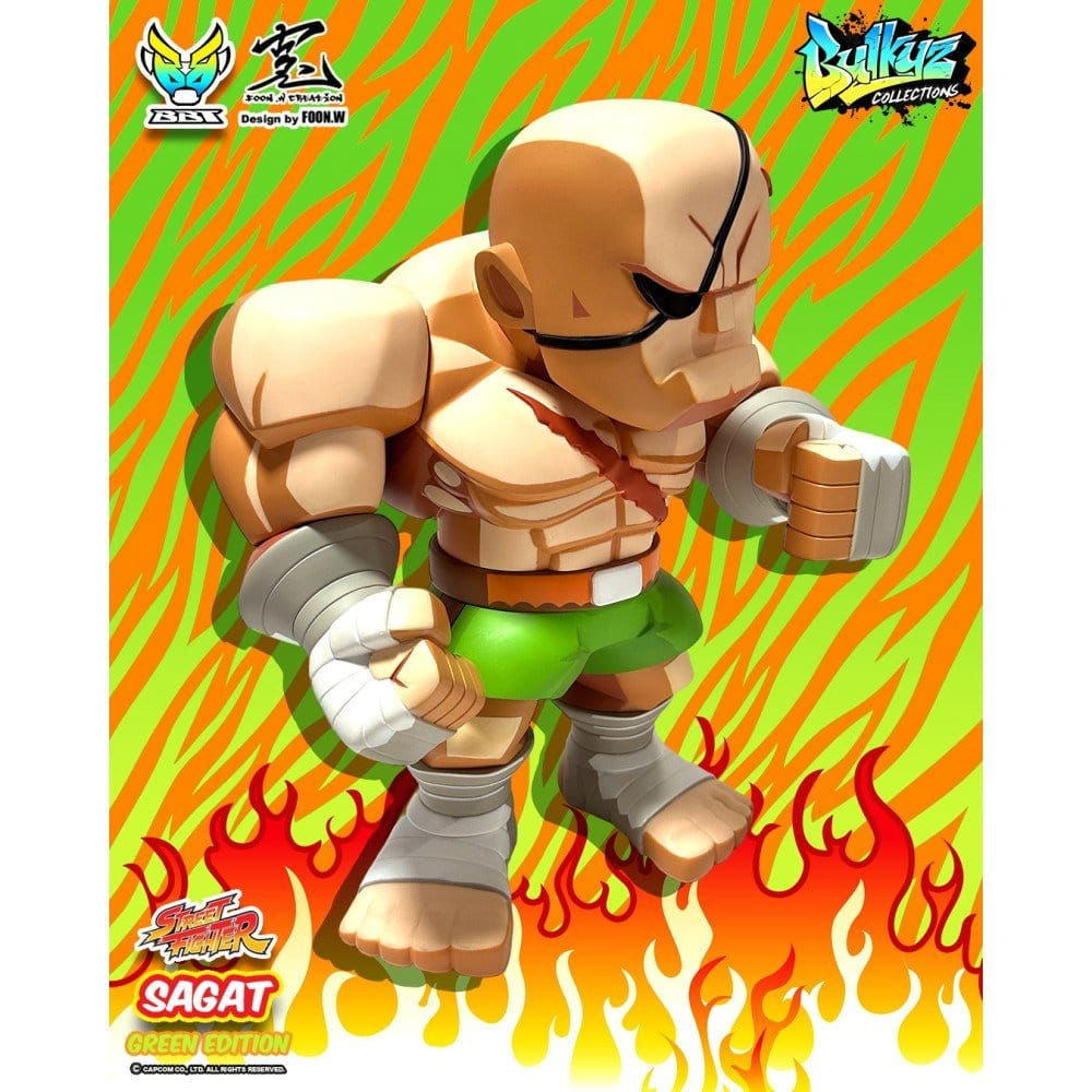 Street Fighter Bulkyz Vinyl Figure Sagat 30 cm [4]