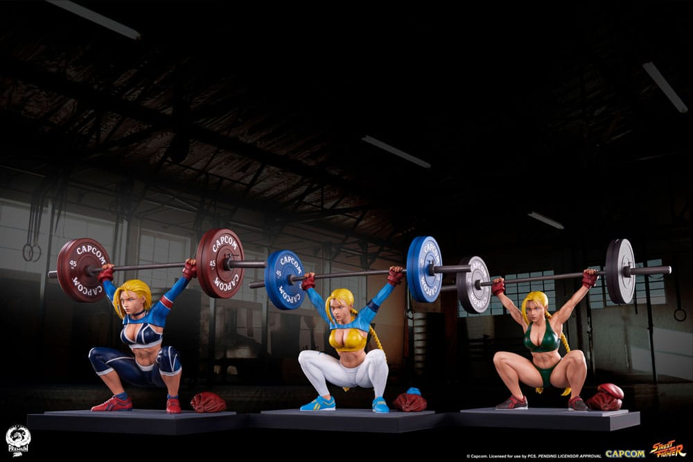 Street Fighter Premier Series Statue 1/4 Cammy: Powerlifting SF6 41 cm [22]