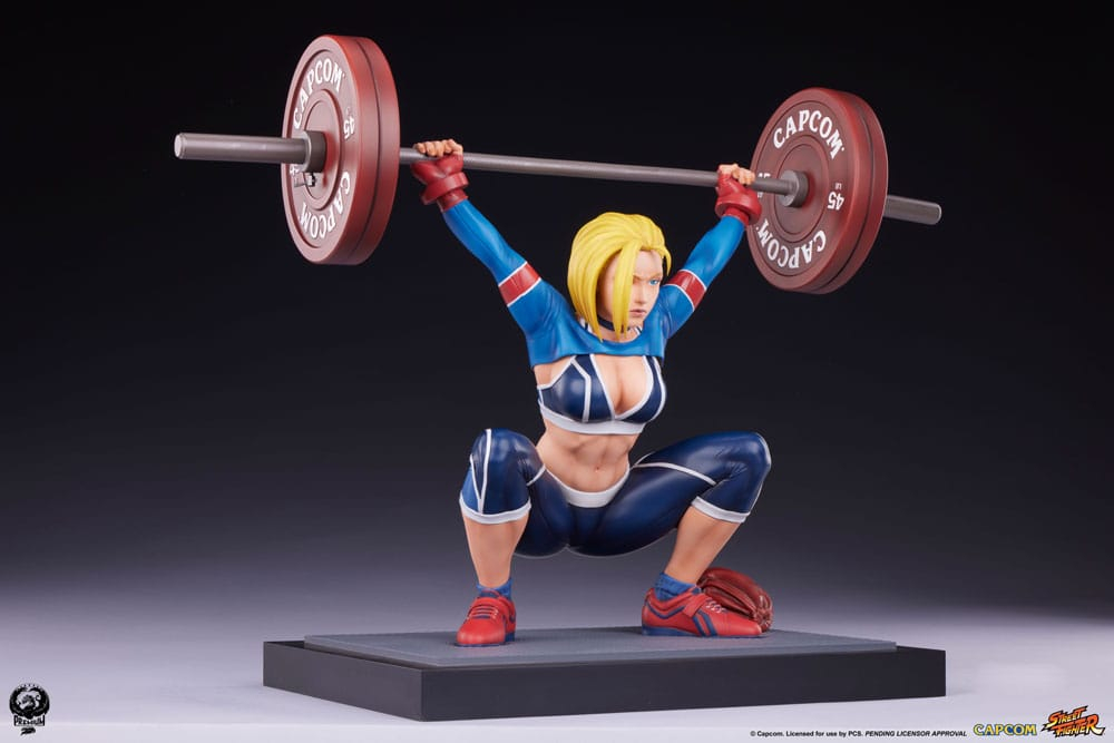 Street Fighter Premier Series Statue 1/4 Cammy: Powerlifting SF6 41 cm [9]