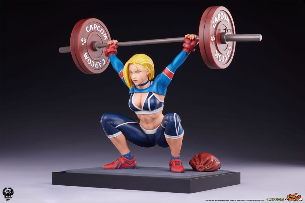 Street Fighter Premier Series Statue 1/4 Cammy: Powerlifting SF6 41 cm [4]