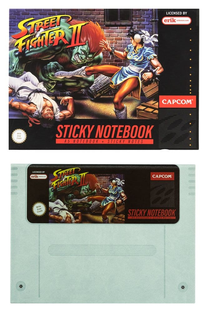 Street Fighter Premium Notebook with Sticky Notes and Cover A5 [2]