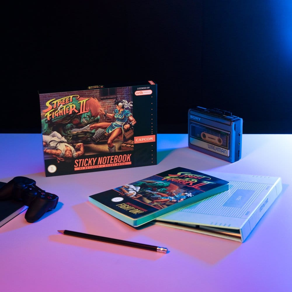 Street Fighter Premium Notebook with Sticky Notes and Cover A5 [9]
