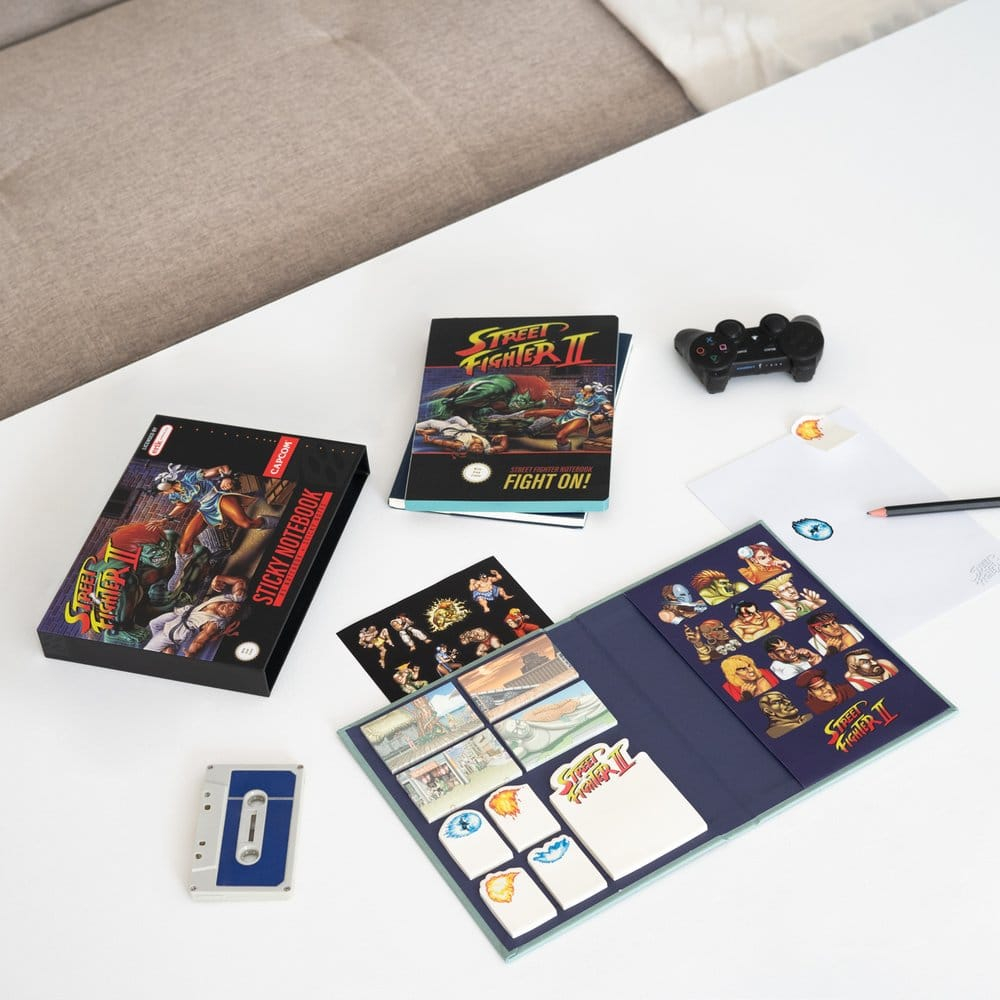 Street Fighter Premium Notebook with Sticky Notes and Cover A5 [4]