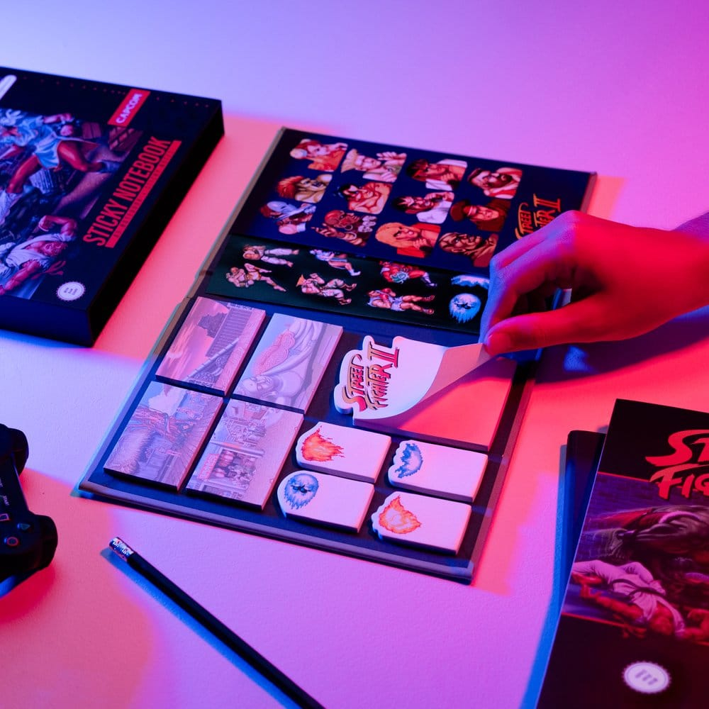 Street Fighter Premium Notebook with Sticky Notes and Cover A5 [6]