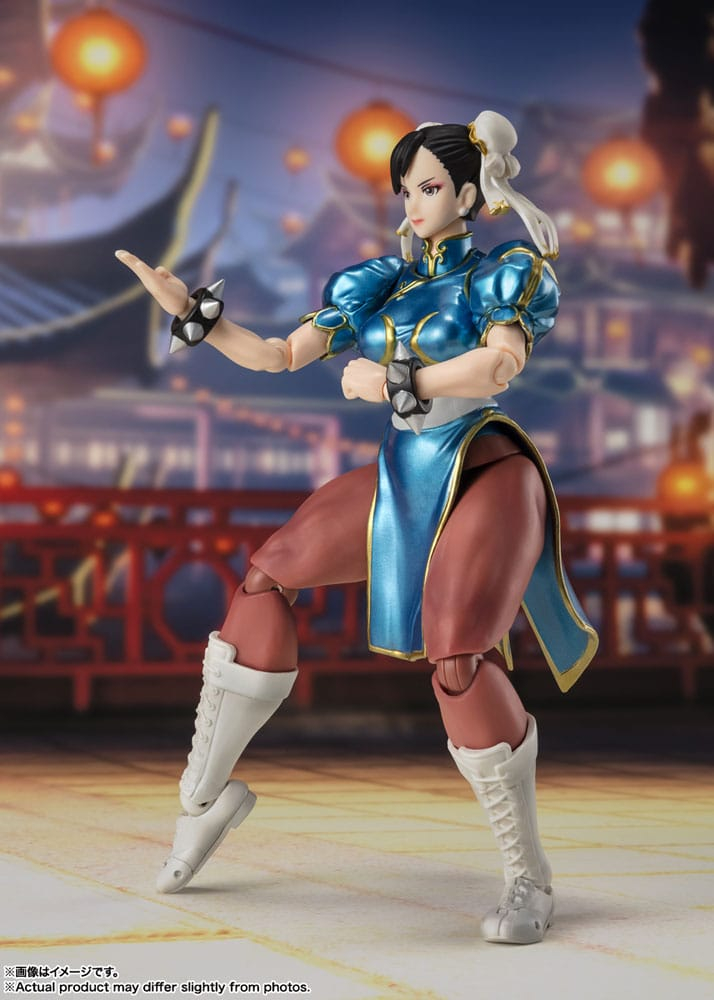 Street Fighter S.H. Figuarts Action Figure Chun-Li (Outfit 2) 15 cm [7]