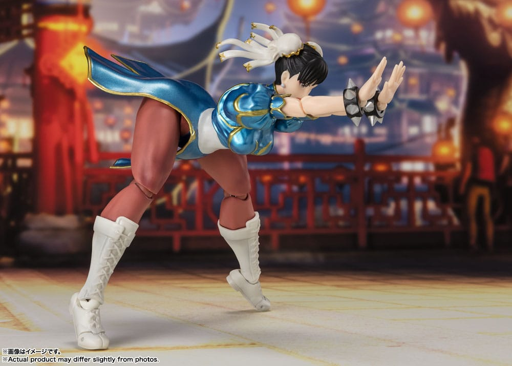 Street Fighter S.H. Figuarts Action Figure Chun-Li (Outfit 2) 15 cm [3]