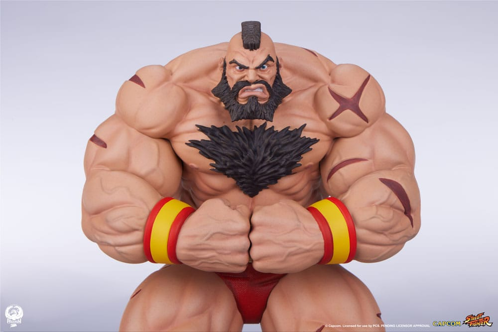 Street Fighter Street Jam Statuen 1/10 Zangief & Gen Set [16]