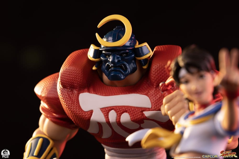 Street Fighter Street Jam Statues 1/10 Sakura & Sodom 22 cm [6]