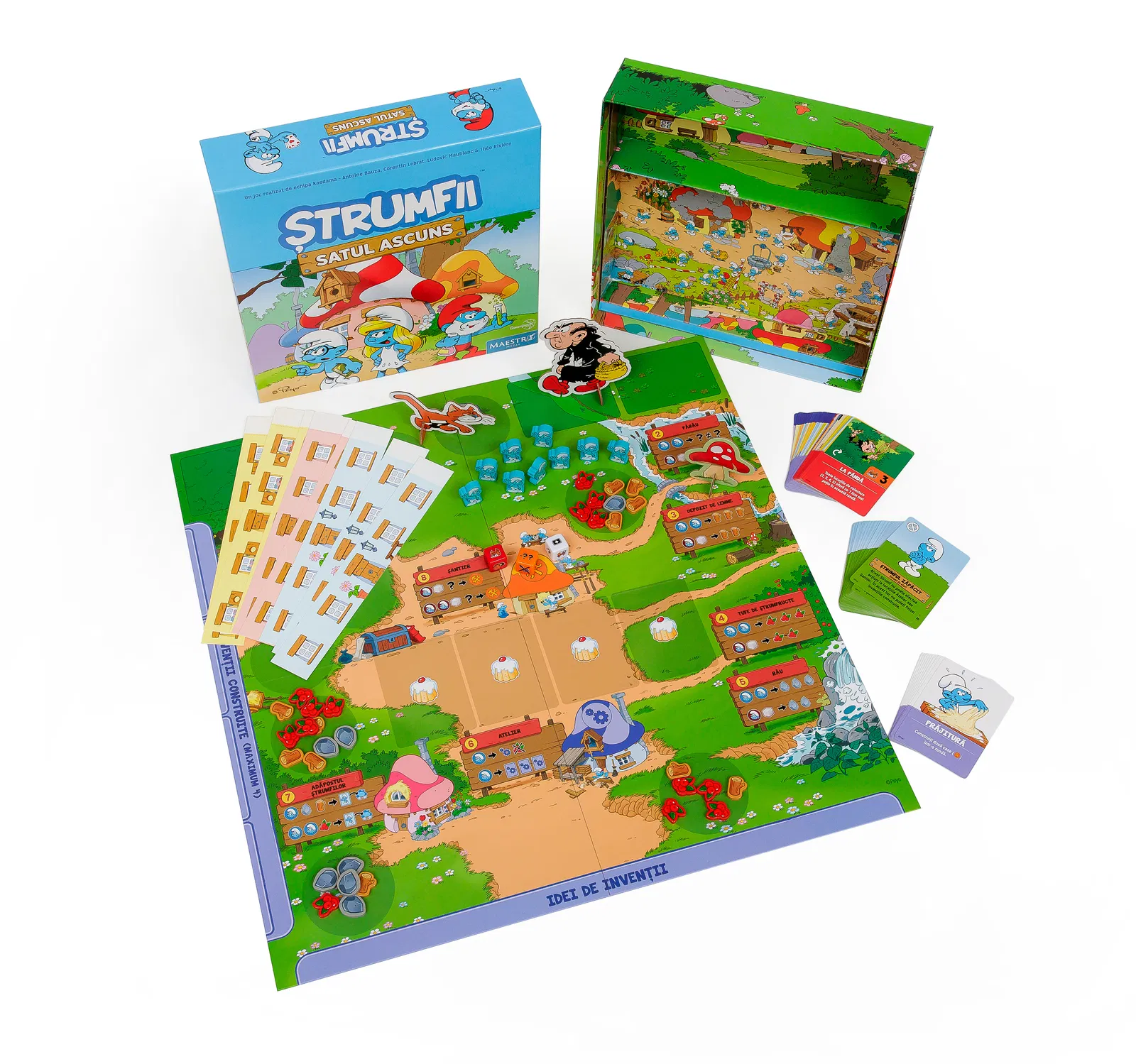 Strumfii Satul Ascuns – Joc cooperativ de familie pentru 1-5 jucatori [3]