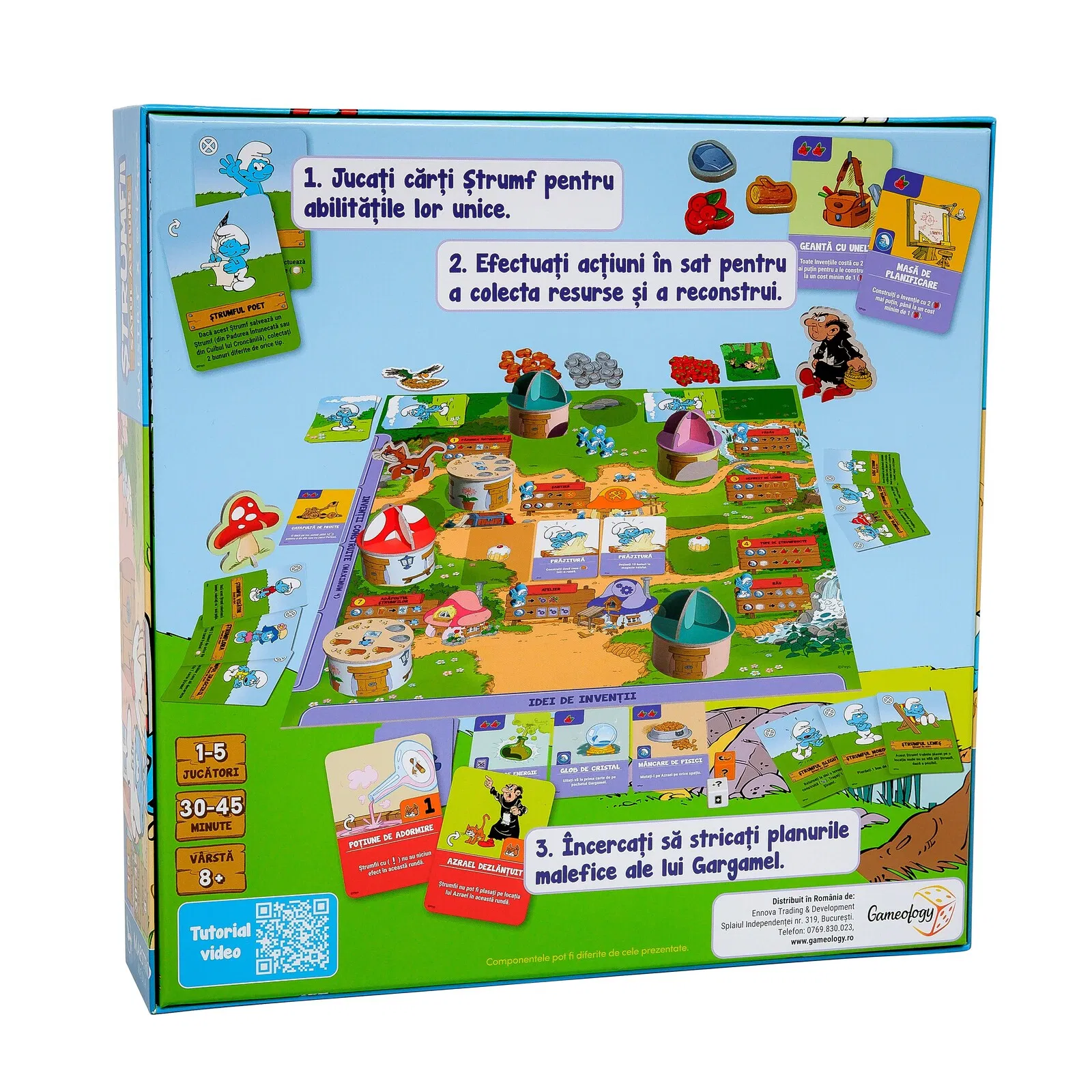 Strumfii Satul Ascuns – Joc cooperativ de familie pentru 1-5 jucatori [2]