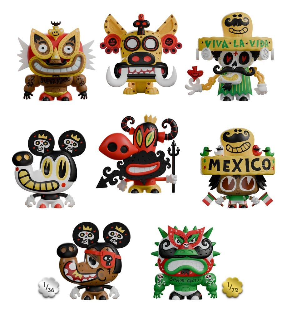 Super Machito Mini Figures S1 10 cm Blind Box Display (6) [4]