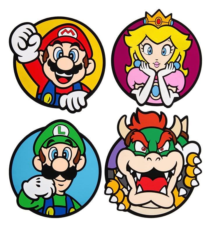 Super Mario Coaster 4-Pack [2]