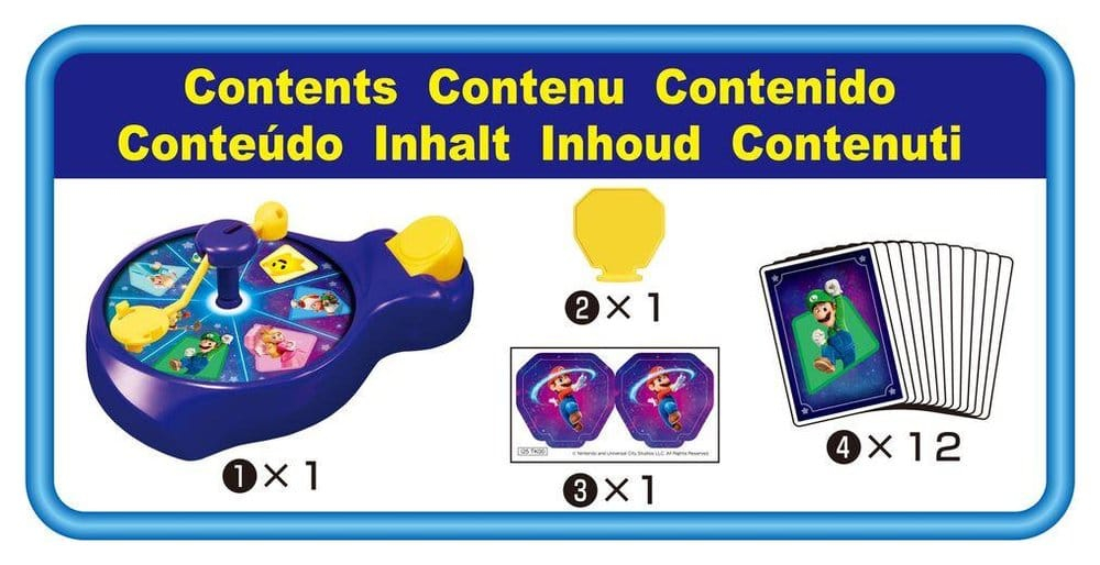 Super Mario game Galaxy Movie Spin'n Match [2]