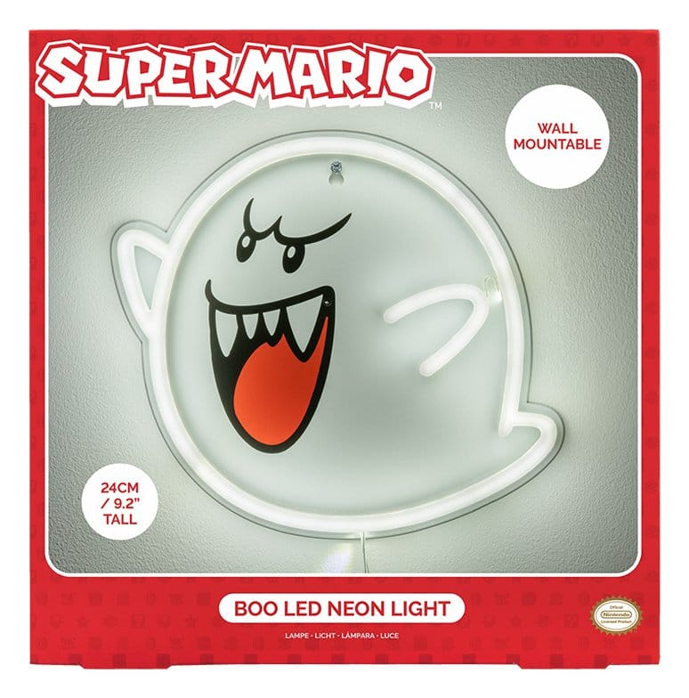 Super Mario LED Neon Wall Lamp Boo 23 x 23 cm [2]