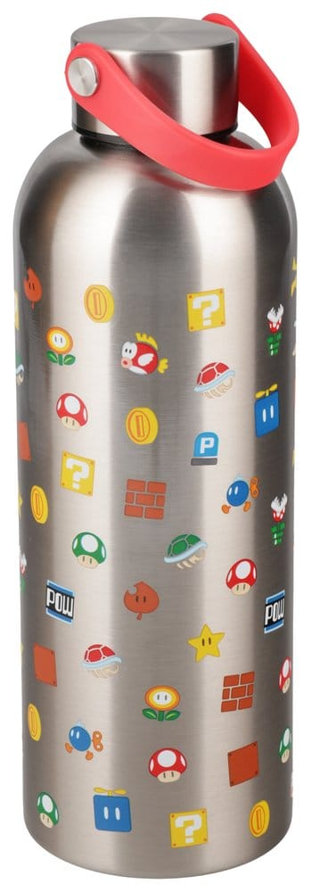 Super Mario Metal Water Bottle with Carry Loop [2]