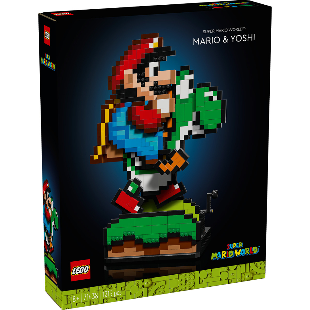 LEGO Super Mario World – Mario si Yoshi 71437 [2]