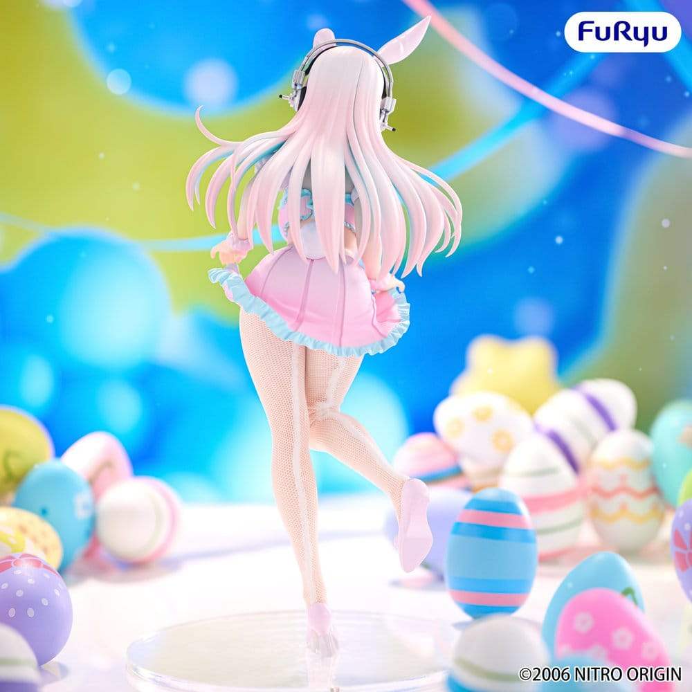 Super Sonico BiCute Bunnies PVC Figure Pastel Easter Ver. 29 cm [2]