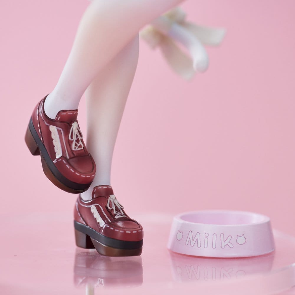 Super Sonico PVC Figure White Cat Ver. (Reissue) 27 cm [9]