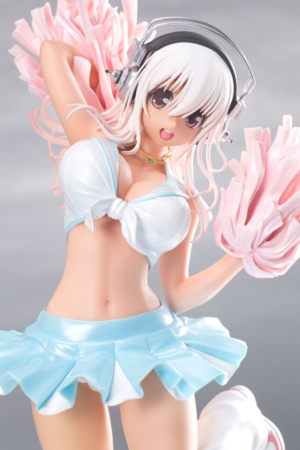 Super Sonico Statue 1/6 Super Sonico Cheer Girl Sunkissed Ver. 30 cm [7]