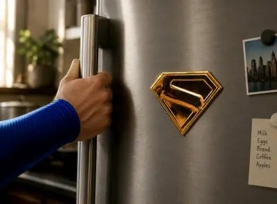 Superman Gold Shield Replica Magnet [6]