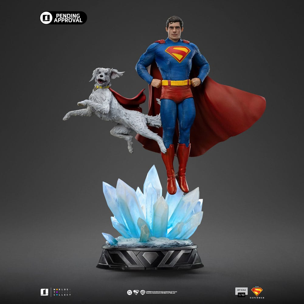 Superman Legacy Art Scale Statue 1/10 Superman & Krypto 32 cm [8]
