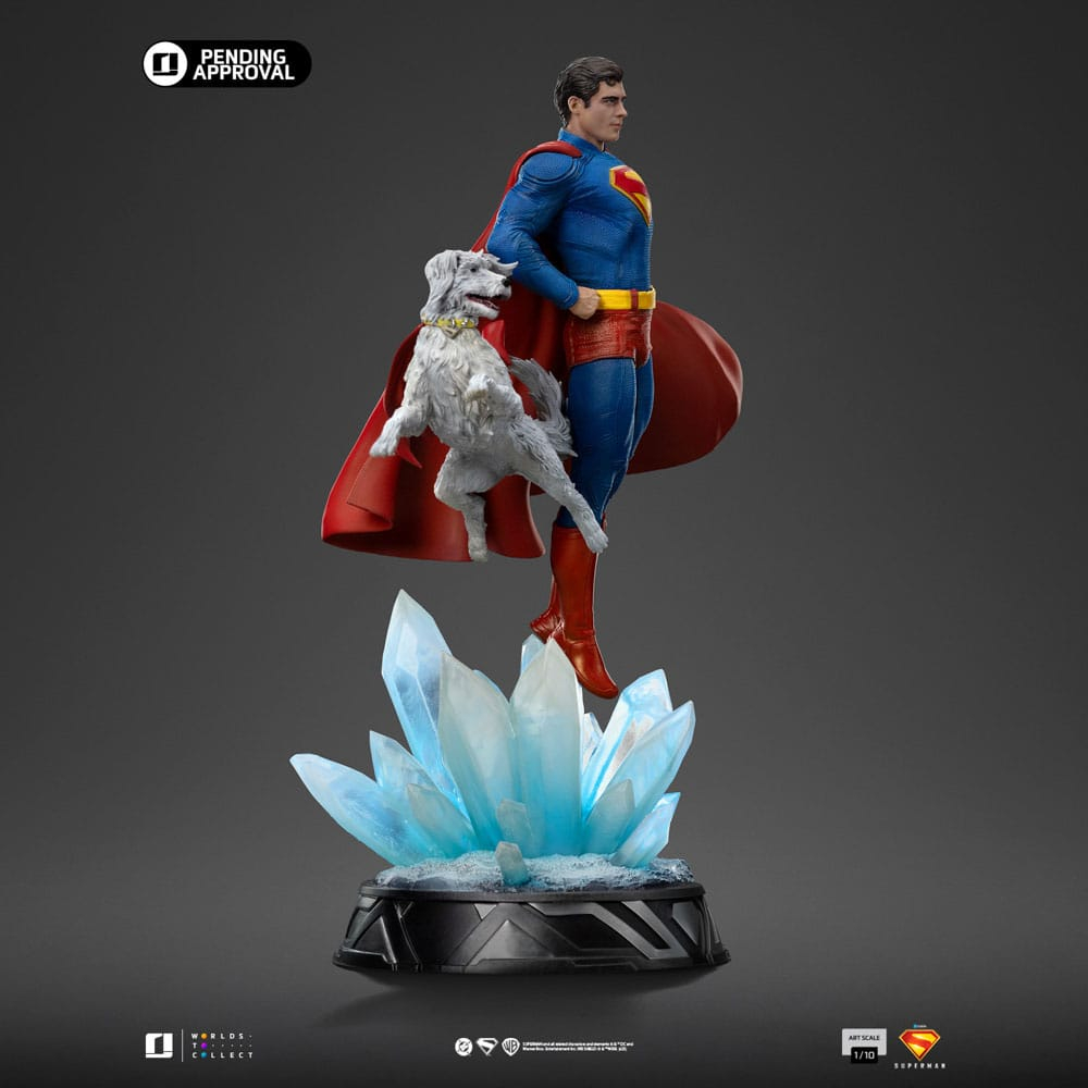 Superman Legacy Art Scale Statue 1/10 Superman & Krypto 32 cm [10]