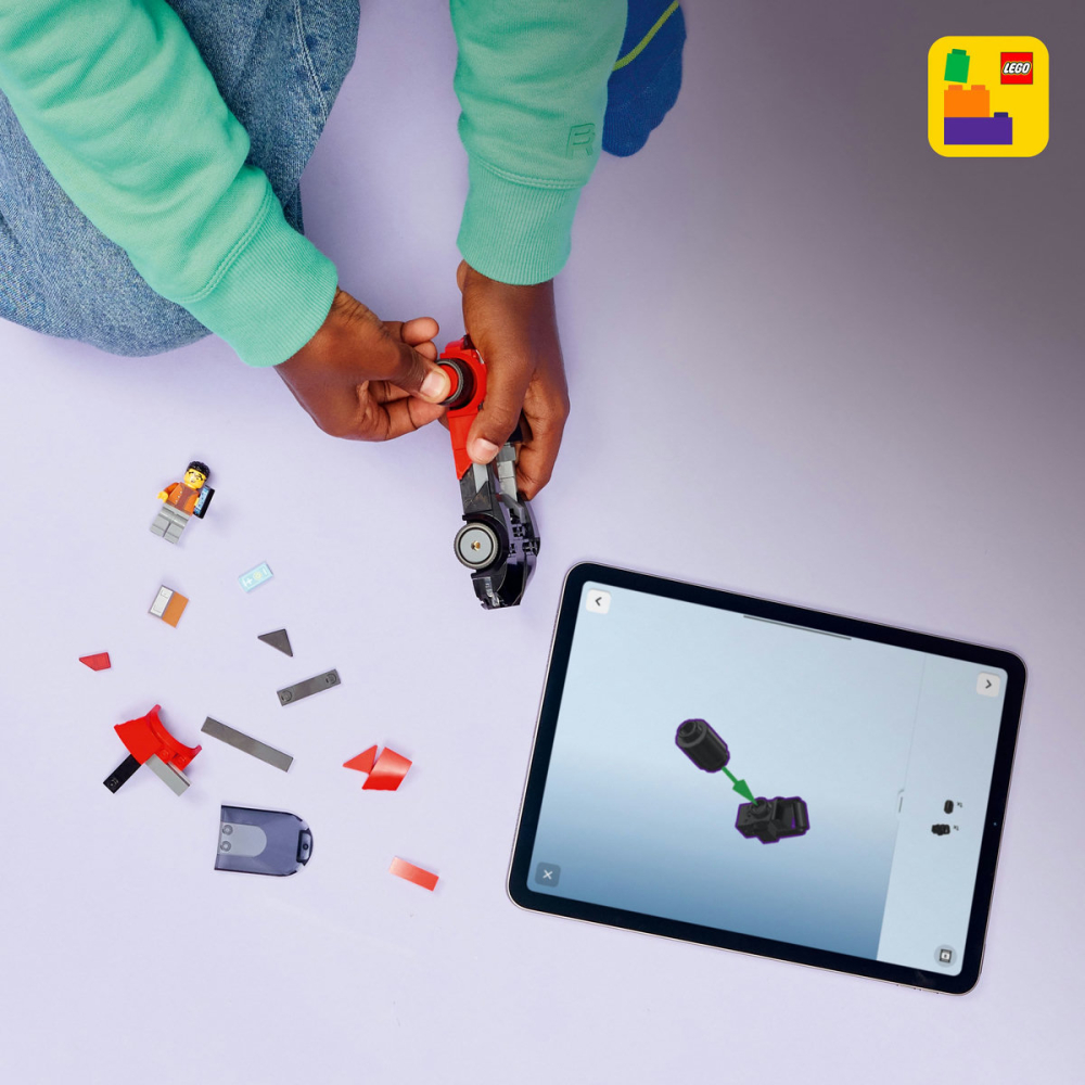 LEGO City Supermasina Electrica Rosie si Neagra 60486 [6]