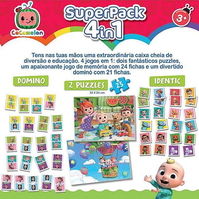 Superpack Cocomelon Educa 19140 [2]