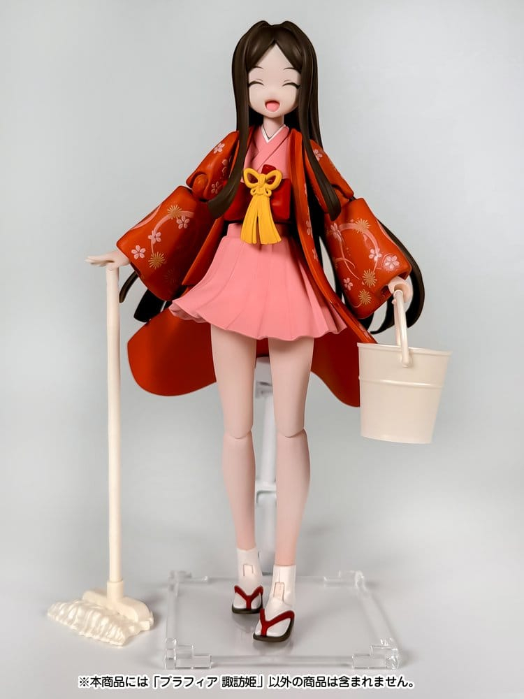 Suwahime Plafia Plastic Model Kit Suwahime (Mini Figure Set) 14 cm [8]