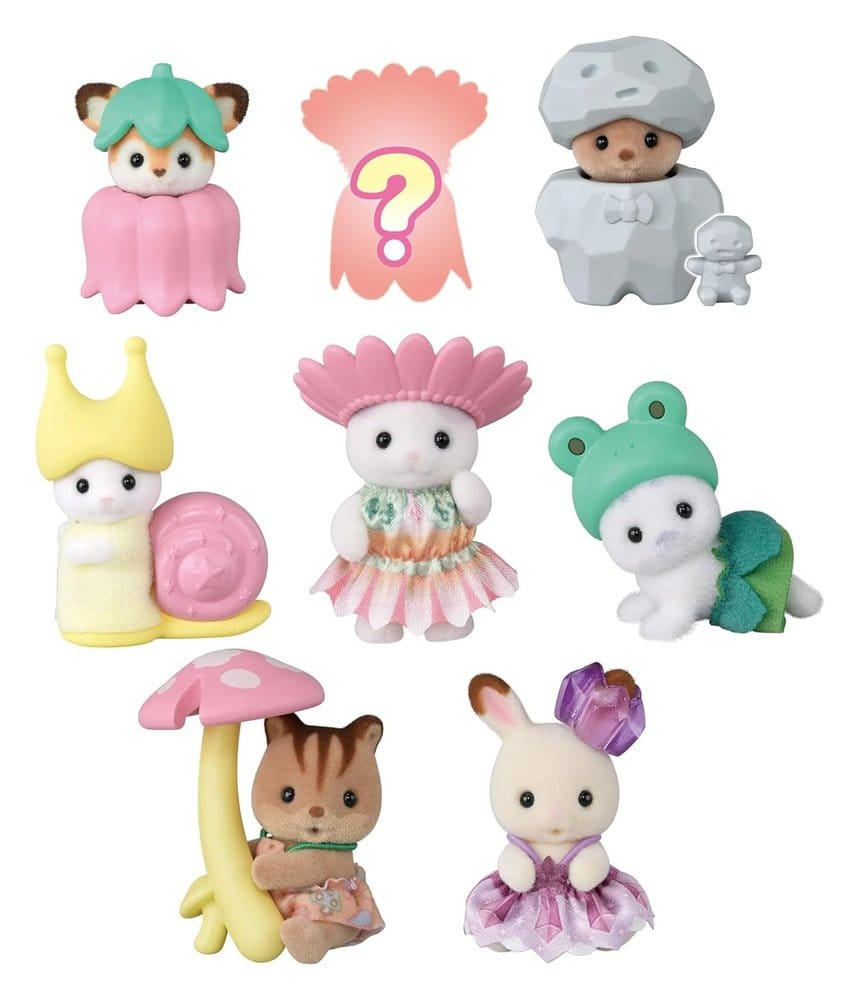 Sylvanian Families Mini-figures Forest Fairy Baby Friends Surprise Bag 5 cm Display (16) [3]