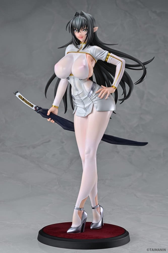 Taimanin RPG PVC Figure 1/6 Annerose Vajra White see-through Ver. 31 cm [10]