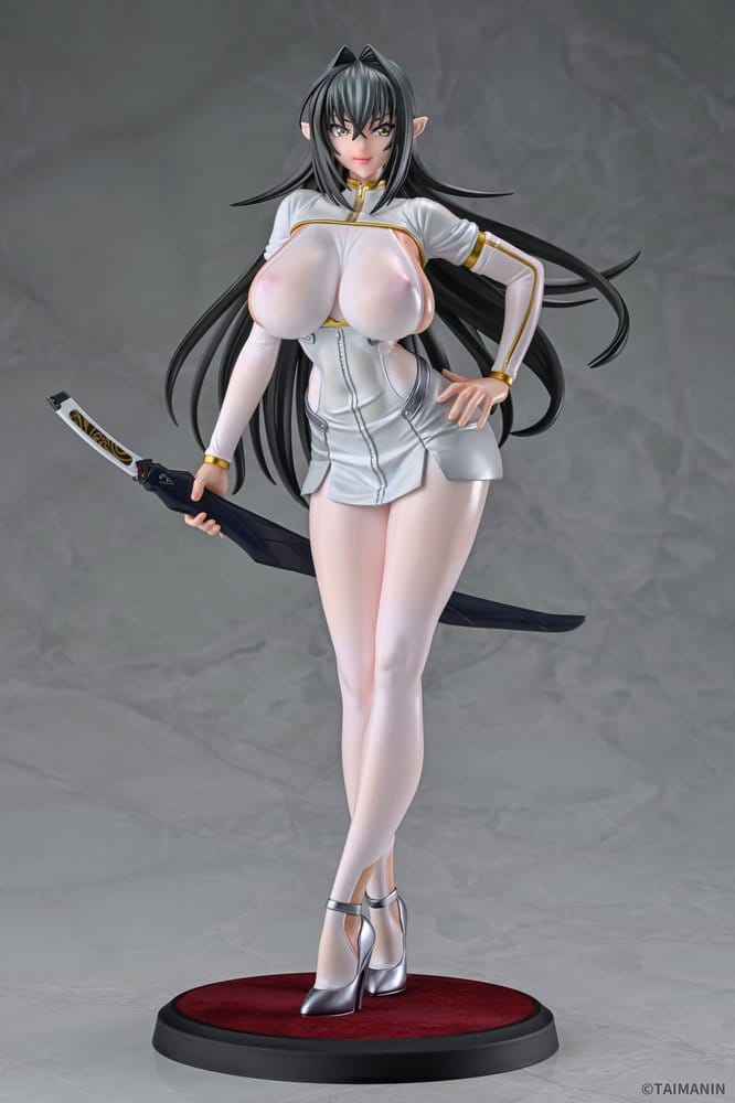 Taimanin RPG PVC Figure 1/6 Annerose Vajra White see-through Ver. 31 cm [13]